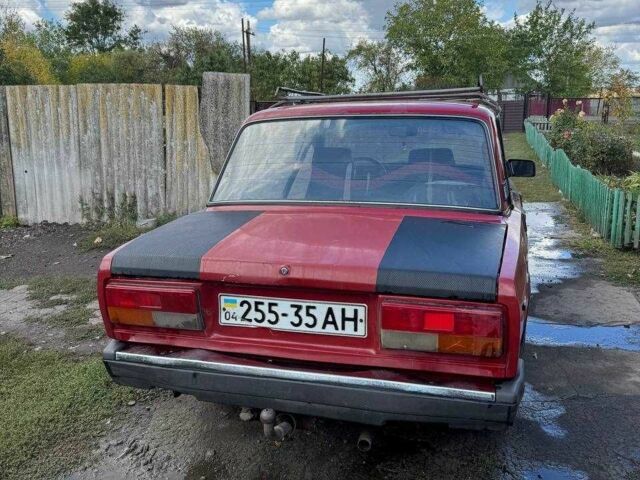 Красный ВАЗ 2107, объемом двигателя 0 л и пробегом 100 тыс. км за 500 $, фото 4 на Automoto.ua