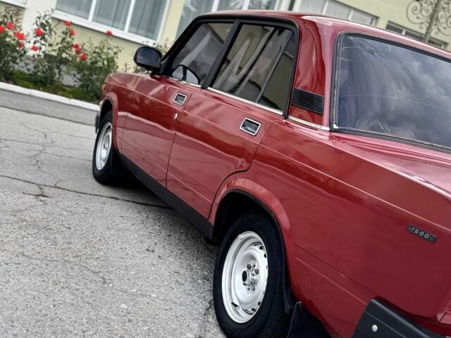 Красный ВАЗ 2107, объемом двигателя 1.5 л и пробегом 80 тыс. км за 1350 $, фото 17 на Automoto.ua