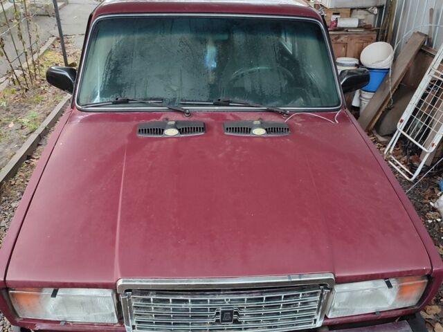 Красный ВАЗ 2107, объемом двигателя 0 л и пробегом 227 тыс. км за 1000 $, фото 1 на Automoto.ua