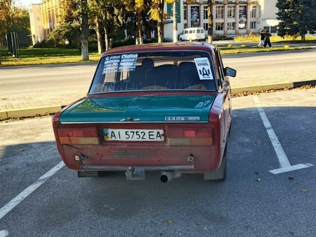Красный ВАЗ 2107, объемом двигателя 1 л и пробегом 748 тыс. км за 290 $, фото 5 на Automoto.ua