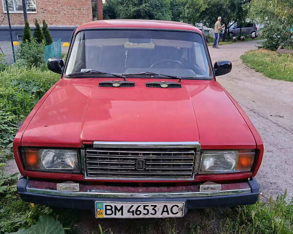 Червоний ВАЗ 2107, об'ємом двигуна 0 л та пробігом 60 тис. км за 850 $, фото 1 на Automoto.ua