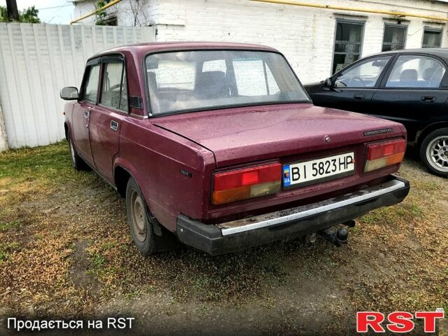 Червоний ВАЗ 2107, об'ємом двигуна 1.5 л та пробігом 136 тис. км за 1000 $, фото 3 на Automoto.ua