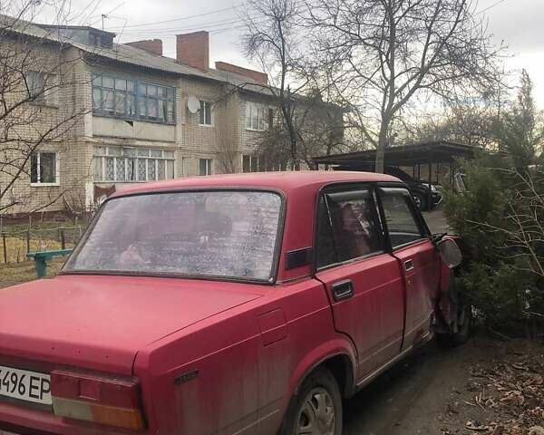 Красный ВАЗ 2107, объемом двигателя 1.45 л и пробегом 100 тыс. км за 360 $, фото 7 на Automoto.ua
