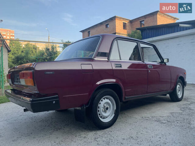 Червоний ВАЗ 2107, об'ємом двигуна 1.5 л та пробігом 78 тис. км за 1950 $, фото 8 на Automoto.ua
