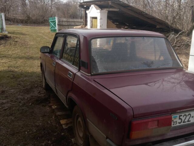 Красный ВАЗ 2107, объемом двигателя 0 л и пробегом 10 тыс. км за 25000 $, фото 2 на Automoto.ua