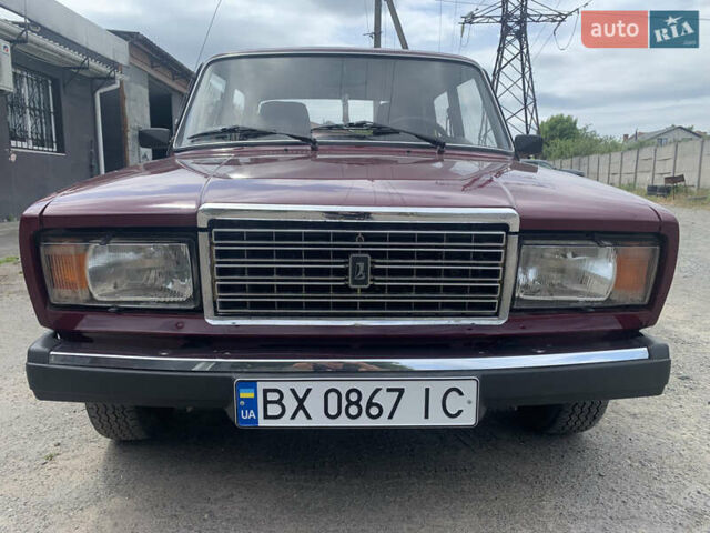 Красный ВАЗ 2107, объемом двигателя 1.45 л и пробегом 78 тыс. км за 1850 $, фото 7 на Automoto.ua