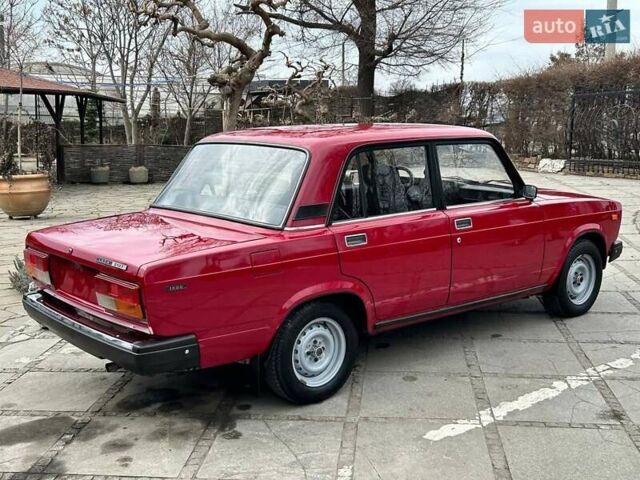 Красный ВАЗ 2107, объемом двигателя 1.5 л и пробегом 43 тыс. км за 2450 $, фото 3 на Automoto.ua