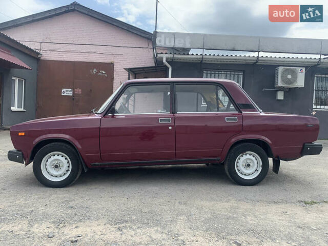 Красный ВАЗ 2107, объемом двигателя 1.45 л и пробегом 78 тыс. км за 1850 $, фото 4 на Automoto.ua