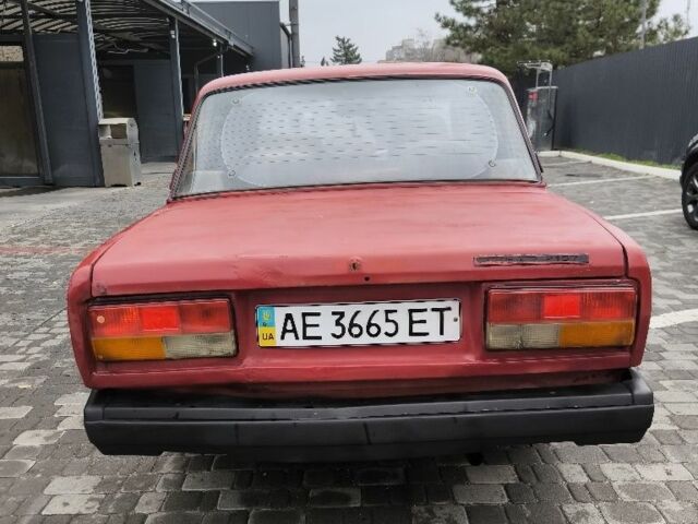 Червоний ВАЗ 2107, об'ємом двигуна 0 л та пробігом 222 тис. км за 350 $, фото 5 на Automoto.ua