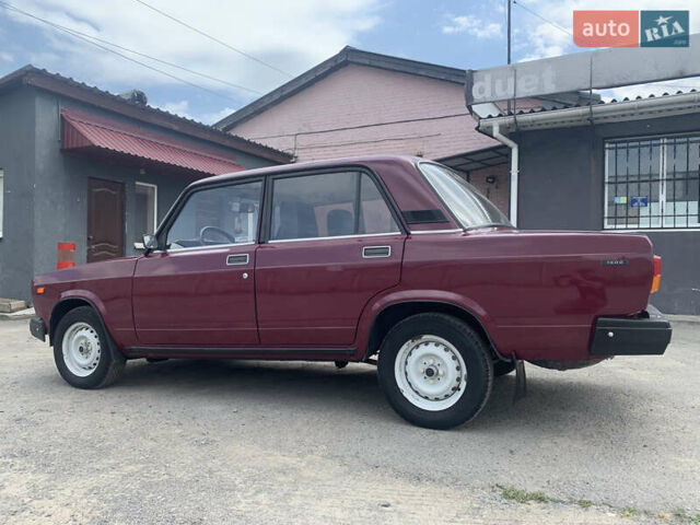 Красный ВАЗ 2107, объемом двигателя 1.45 л и пробегом 78 тыс. км за 1850 $, фото 5 на Automoto.ua