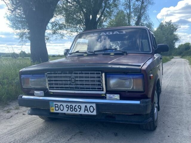 Красный ВАЗ 2107, объемом двигателя 1.5 л и пробегом 3 тыс. км за 450 $, фото 5 на Automoto.ua