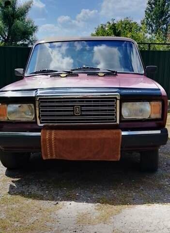 Червоний ВАЗ 2107, об'ємом двигуна 1.45 л та пробігом 90 тис. км за 1300 $, фото 6 на Automoto.ua