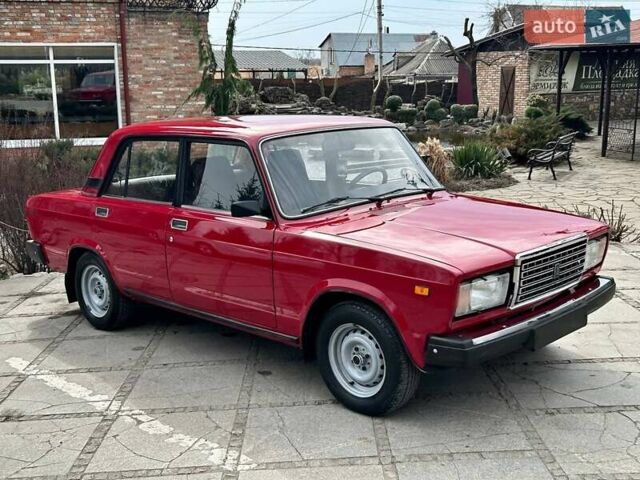 Красный ВАЗ 2107, объемом двигателя 1.5 л и пробегом 43 тыс. км за 2450 $, фото 1 на Automoto.ua