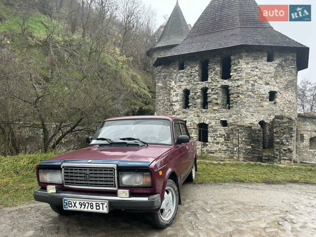 Червоний ВАЗ 2107, об'ємом двигуна 1.45 л та пробігом 91 тис. км за 1700 $, фото 6 на Automoto.ua