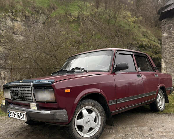 Червоний ВАЗ 2107, об'ємом двигуна 1.45 л та пробігом 91 тис. км за 1700 $, фото 2 на Automoto.ua