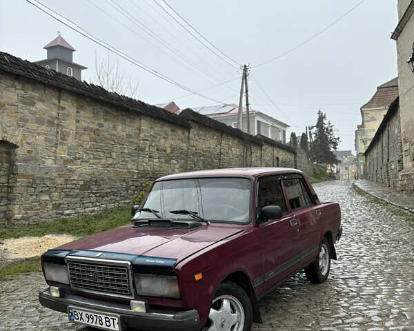 Червоний ВАЗ 2107, об'ємом двигуна 1.45 л та пробігом 91 тис. км за 1700 $, фото 1 на Automoto.ua