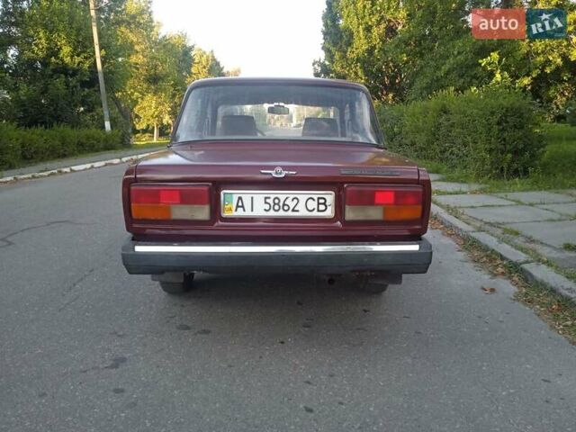 Красный ВАЗ 2107, объемом двигателя 1.5 л и пробегом 145 тыс. км за 850 $, фото 4 на Automoto.ua