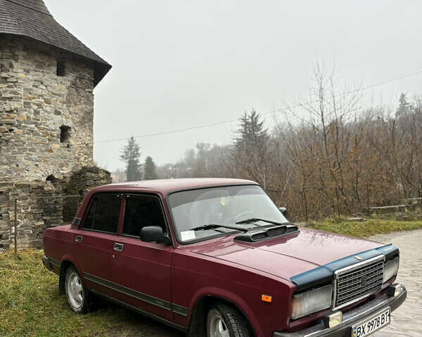 Червоний ВАЗ 2107, об'ємом двигуна 1.45 л та пробігом 91 тис. км за 1700 $, фото 5 на Automoto.ua