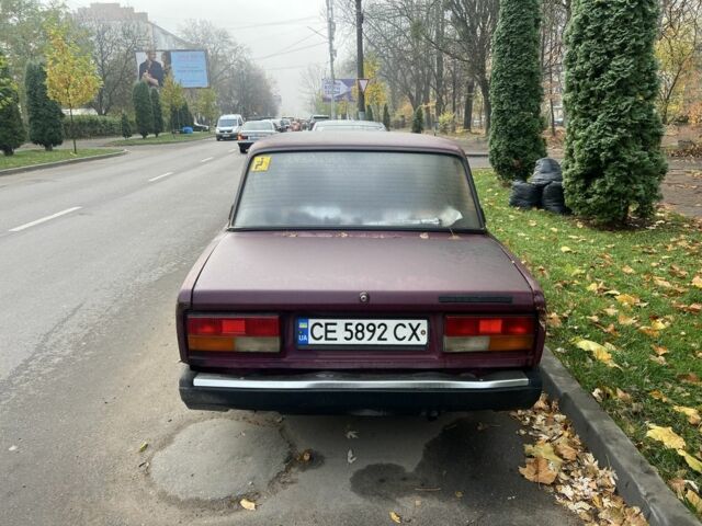 Красный ВАЗ 2107, объемом двигателя 1.5 л и пробегом 135 тыс. км за 1100 $, фото 7 на Automoto.ua