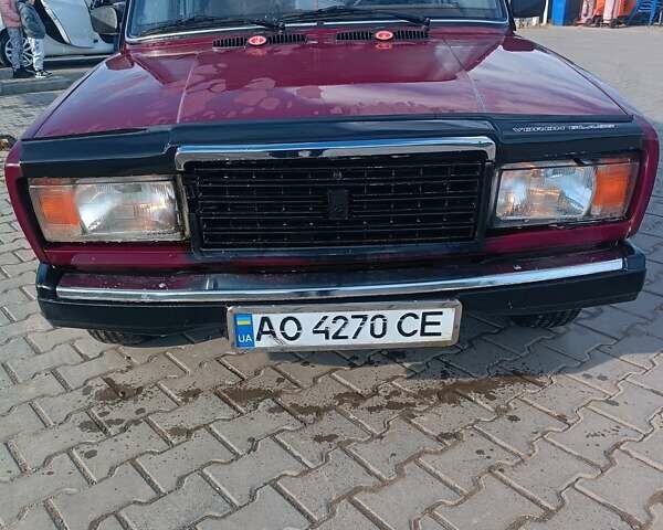 Красный ВАЗ 2107, объемом двигателя 1.45 л и пробегом 76 тыс. км за 1000 $, фото 13 на Automoto.ua