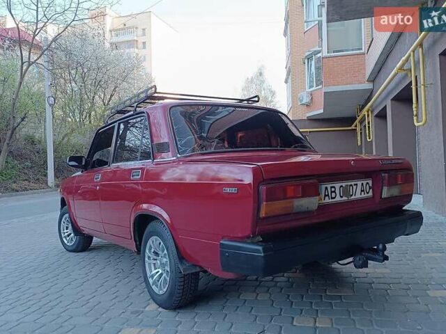 Красный ВАЗ 2107, объемом двигателя 1.6 л и пробегом 97 тыс. км за 1299 $, фото 3 на Automoto.ua