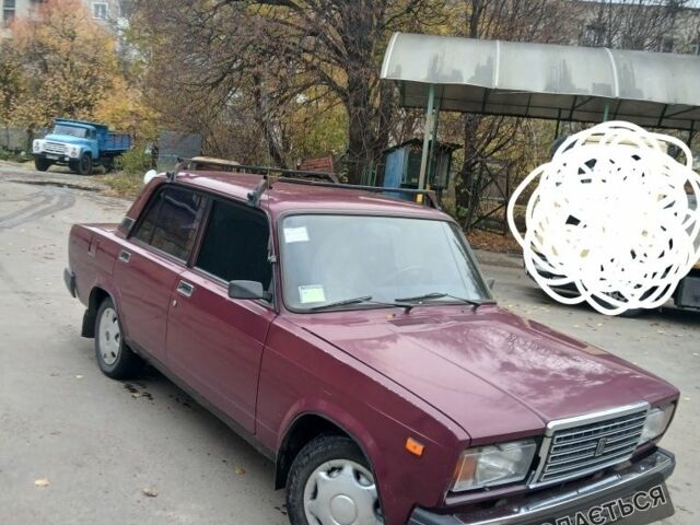 Красный ВАЗ 2107, объемом двигателя 0 л и пробегом 170 тыс. км за 1000 $, фото 1 на Automoto.ua
