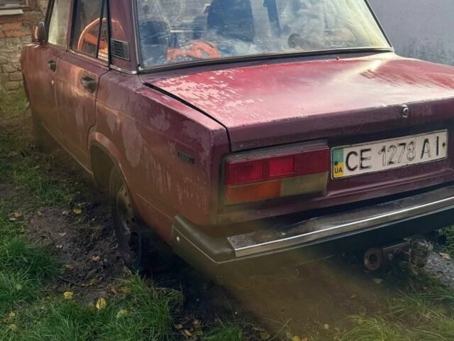 ВАЗ 2107 2002 в Черновцах на Automoto.ua Красный ВАЗ 2107, объемом двигателя 1.5 л и пробегом 106 тыс. км за 500 $, фото 7 на Automoto.ua