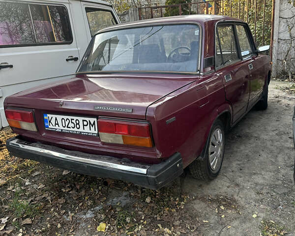 Красный ВАЗ 2107, объемом двигателя 1.5 л и пробегом 99 тыс. км за 1200 $, фото 3 на Automoto.ua