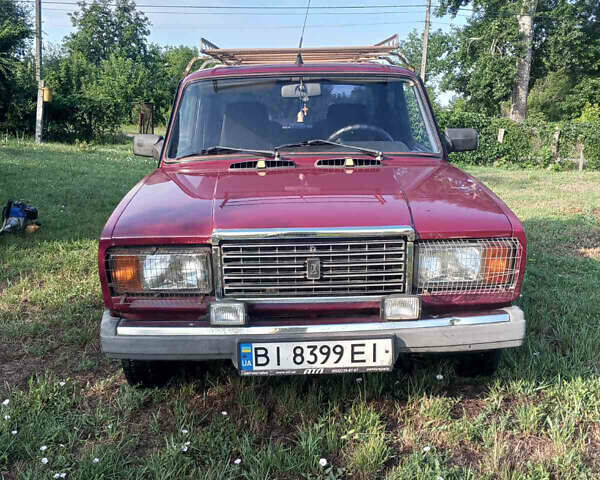 Червоний ВАЗ 2107, об'ємом двигуна 1.57 л та пробігом 102 тис. км за 1400 $, фото 4 на Automoto.ua