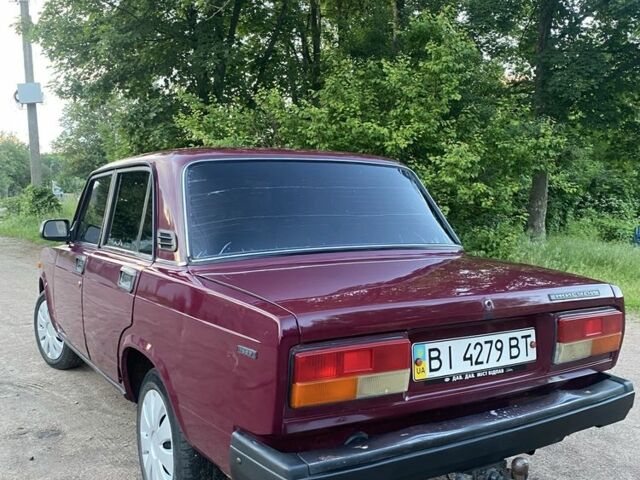 Червоний ВАЗ 2107, об'ємом двигуна 1.5 л та пробігом 1 тис. км за 870 $, фото 3 на Automoto.ua