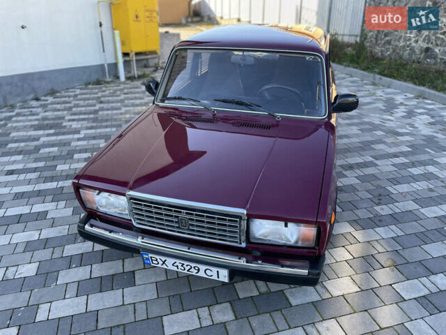 Красный ВАЗ 2107, объемом двигателя 1.5 л и пробегом 89 тыс. км за 1799 $, фото 20 на Automoto.ua