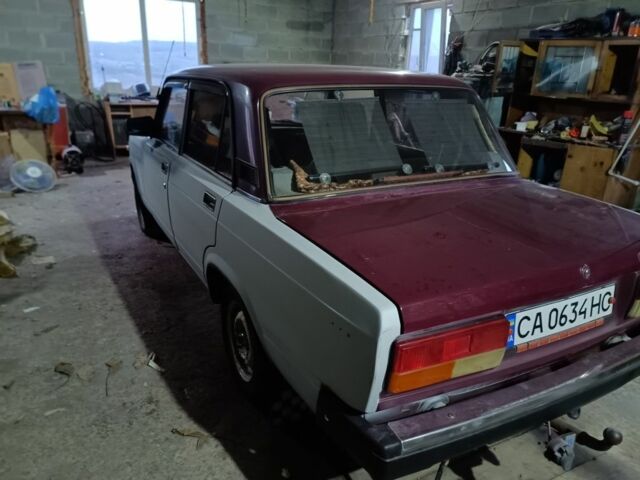 Червоний ВАЗ 2107, об'ємом двигуна 1.5 л та пробігом 177 тис. км за 650 $, фото 4 на Automoto.ua