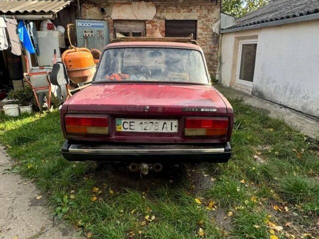ВАЗ 2107 2002 в Черновцах на Automoto.ua Красный ВАЗ 2107, объемом двигателя 1.5 л и пробегом 106 тыс. км за 500 $, фото 6 на Automoto.ua
