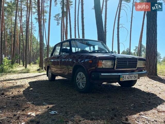 Червоний ВАЗ 2107, об'ємом двигуна 1.45 л та пробігом 72 тис. км за 1100 $, фото 6 на Automoto.ua