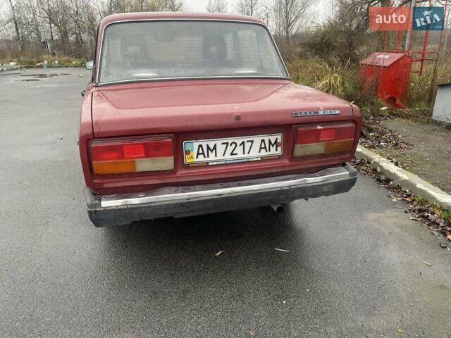 Красный ВАЗ 2107, объемом двигателя 1.6 л и пробегом 116 тыс. км за 1500 $, фото 9 на Automoto.ua