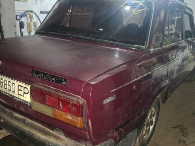Красный ВАЗ 2107, объемом двигателя 1.6 л и пробегом 22 тыс. км за 850 $, фото 5 на Automoto.ua