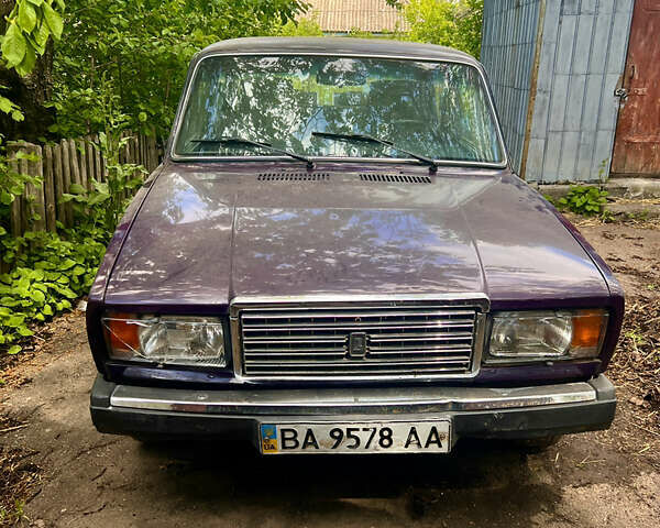 Красный ВАЗ 2107, объемом двигателя 1.5 л и пробегом 47 тыс. км за 720 $, фото 1 на Automoto.ua