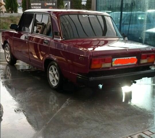 Червоний ВАЗ 2107, об'ємом двигуна 1.5 л та пробігом 210 тис. км за 1100 $, фото 4 на Automoto.ua