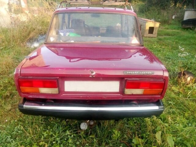 Червоний ВАЗ 2107, об'ємом двигуна 1.57 л та пробігом 100 тис. км за 465 $, фото 1 на Automoto.ua