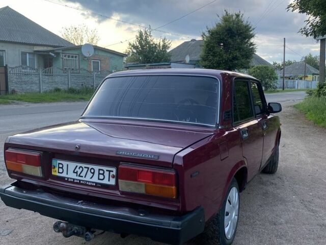 Червоний ВАЗ 2107, об'ємом двигуна 1.5 л та пробігом 1 тис. км за 870 $, фото 2 на Automoto.ua