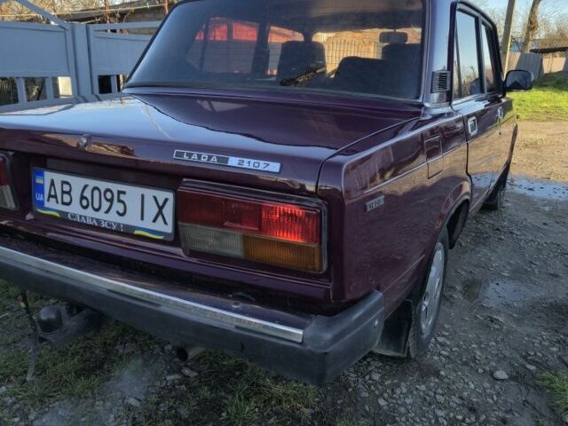 Червоний ВАЗ 2107, об'ємом двигуна 1.6 л та пробігом 147 тис. км за 1750 $, фото 3 на Automoto.ua