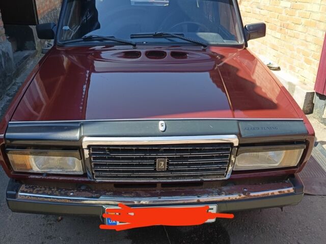 Красный ВАЗ 2107, объемом двигателя 0 л и пробегом 1 тыс. км за 50000 $, фото 3 на Automoto.ua