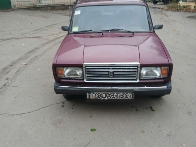Красный ВАЗ 2107, объемом двигателя 0 л и пробегом 170 тыс. км за 1000 $, фото 4 на Automoto.ua