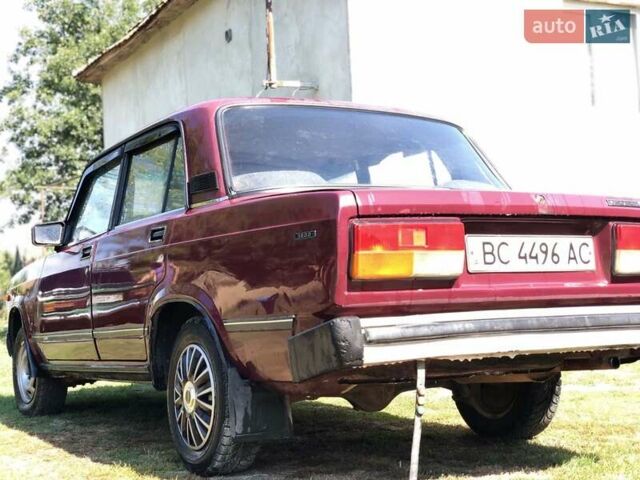 Красный ВАЗ 2107, объемом двигателя 1.5 л и пробегом 22 тыс. км за 800 $, фото 4 на Automoto.ua
