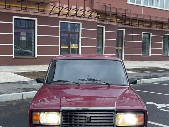 Красный ВАЗ 2107, объемом двигателя 1.6 л и пробегом 3 тыс. км за 1800 $, фото 6 на Automoto.ua