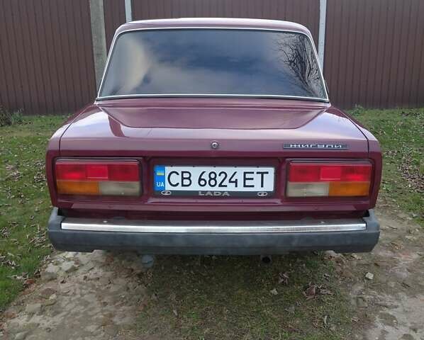 Червоний ВАЗ 2107, об'ємом двигуна 1.45 л та пробігом 20 тис. км за 2750 $, фото 3 на Automoto.ua