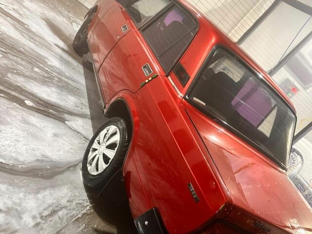 Червоний ВАЗ 2107, об'ємом двигуна 1.3 л та пробігом 89 тис. км за 900 $, фото 1 на Automoto.ua