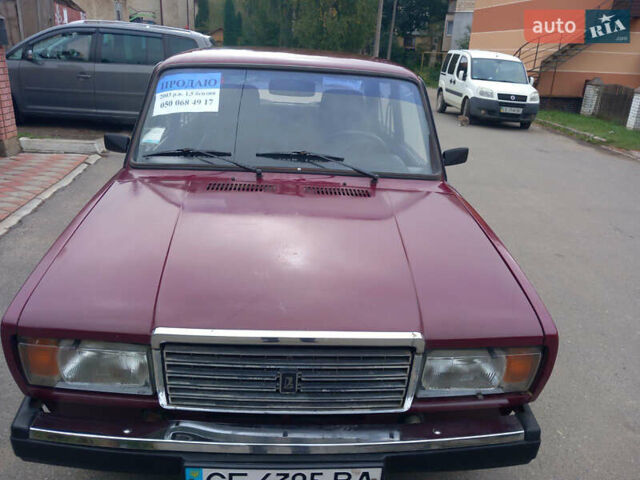 Червоний ВАЗ 2107, об'ємом двигуна 1.5 л та пробігом 70 тис. км за 1550 $, фото 1 на Automoto.ua