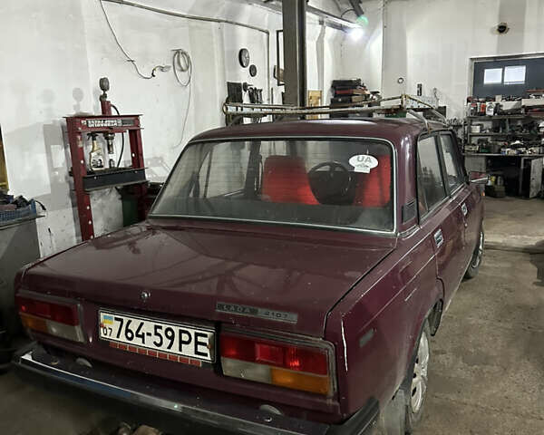 Красный ВАЗ 2107, объемом двигателя 0 л и пробегом 76 тыс. км за 1000 $, фото 2 на Automoto.ua