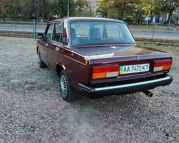 Красный ВАЗ 2107, объемом двигателя 0 л и пробегом 87 тыс. км за 1500 $, фото 1 на Automoto.ua